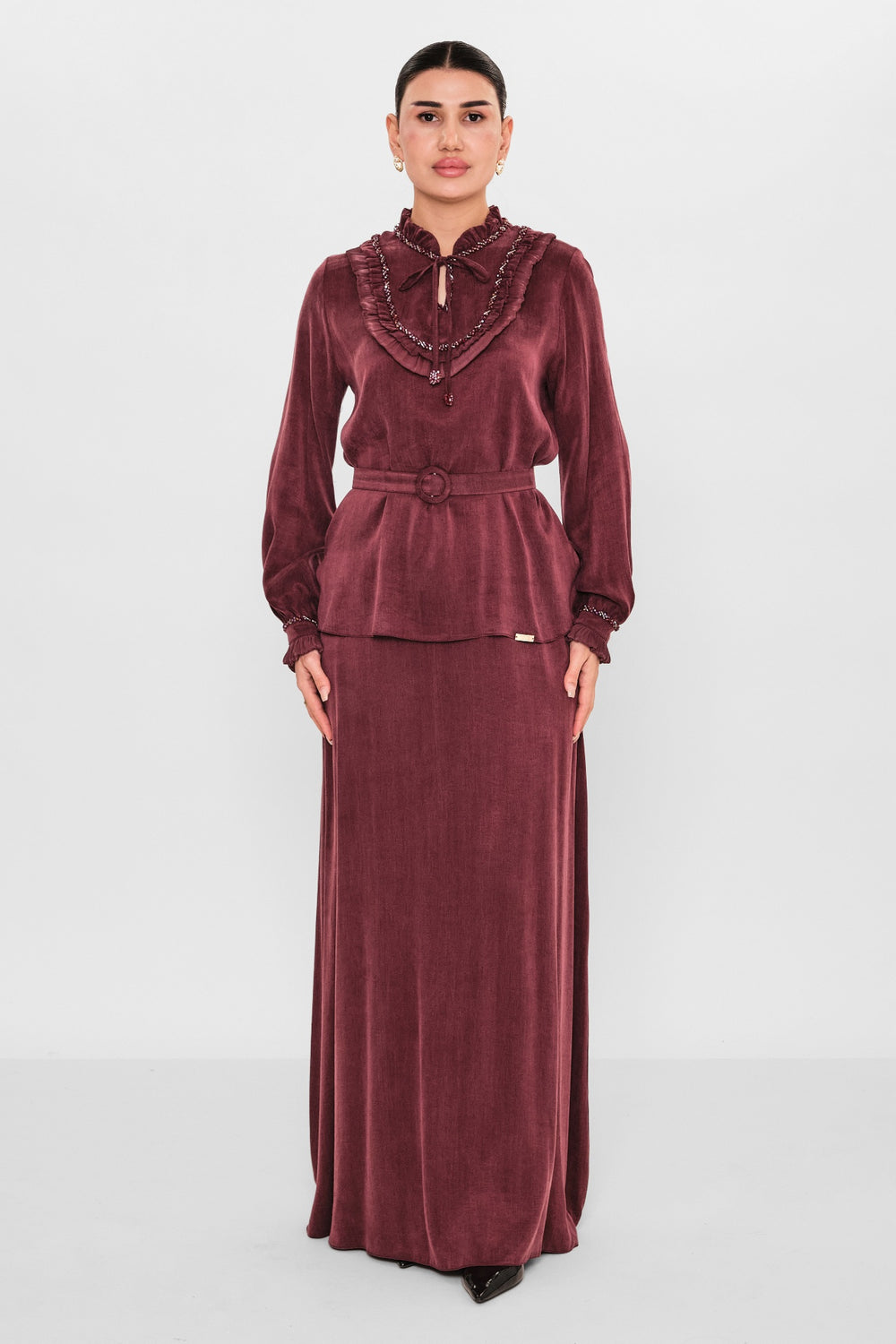 Nupel li̇ne - Plus Size Suit (NPL26Y9135) - 8690200081163