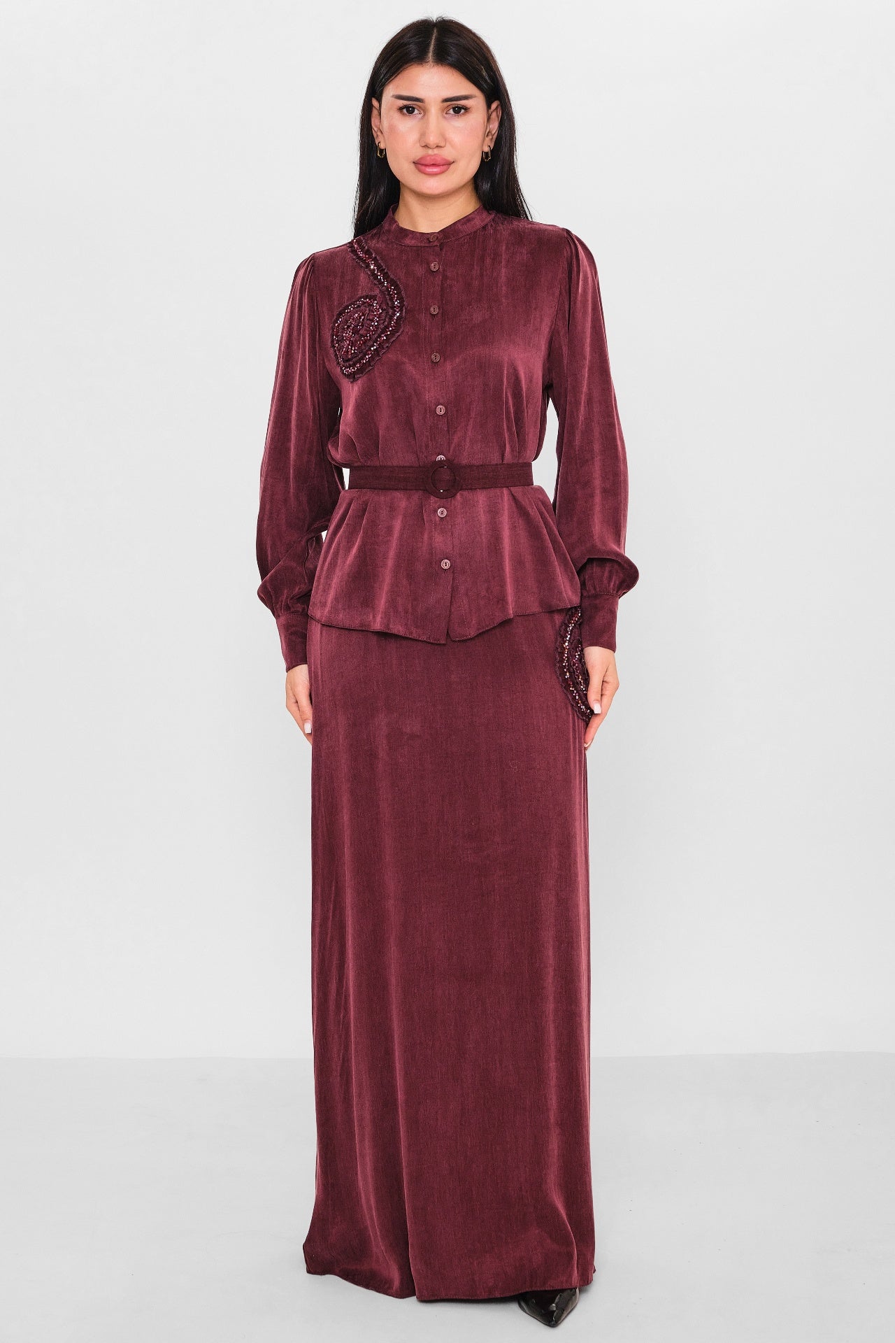 Nupel li̇ne - Plus Size Suit (NPL26Y8986) - 8690200081224