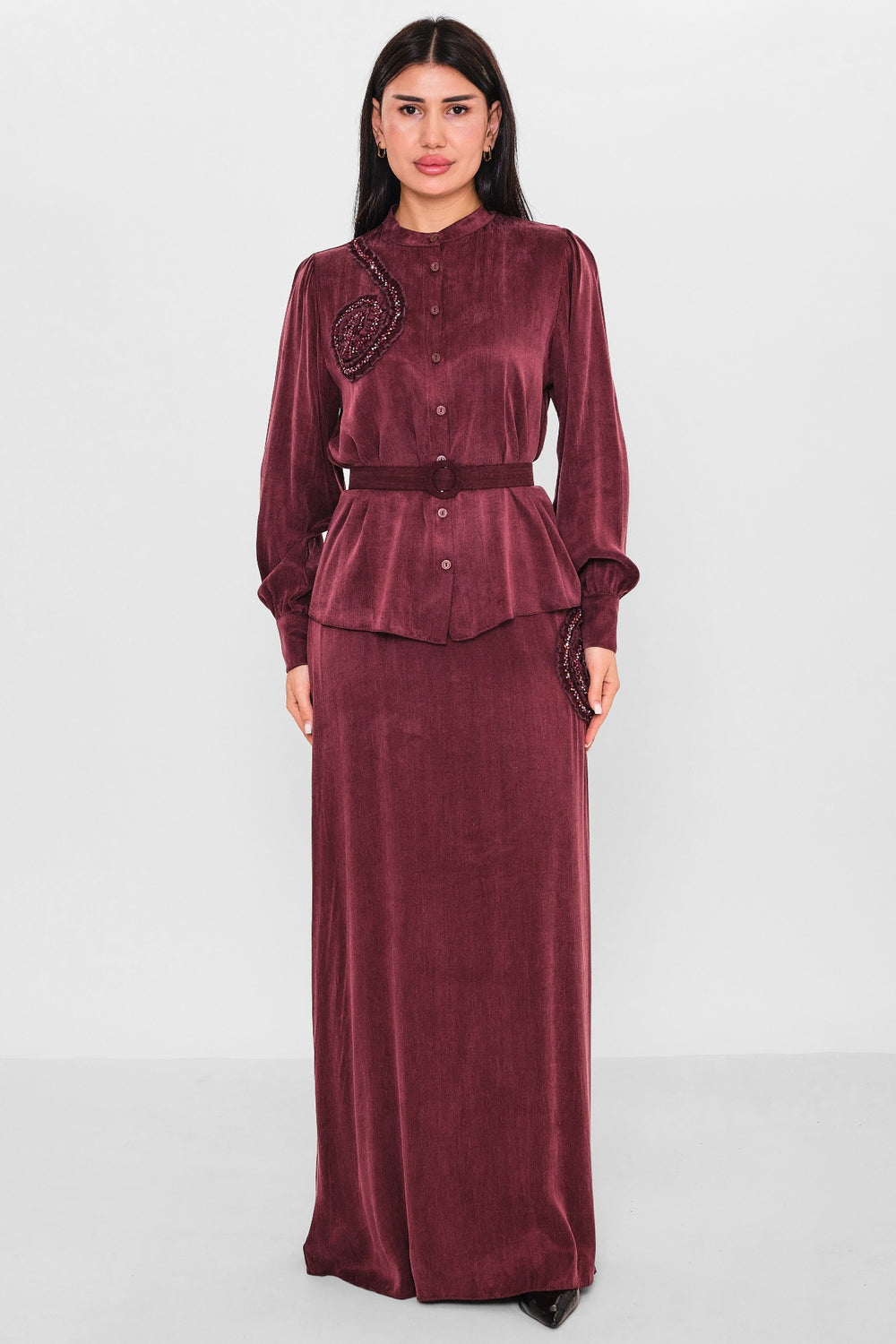 Nupel li̇ne - Plus Size Suit (NPL26Y8986) - 8690200081224