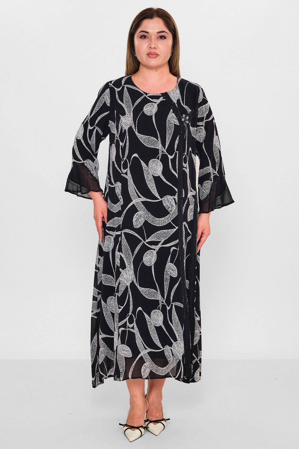 Gumanize - Plus Size Dress (GMZ2025-1045-7545) - 8690200081279