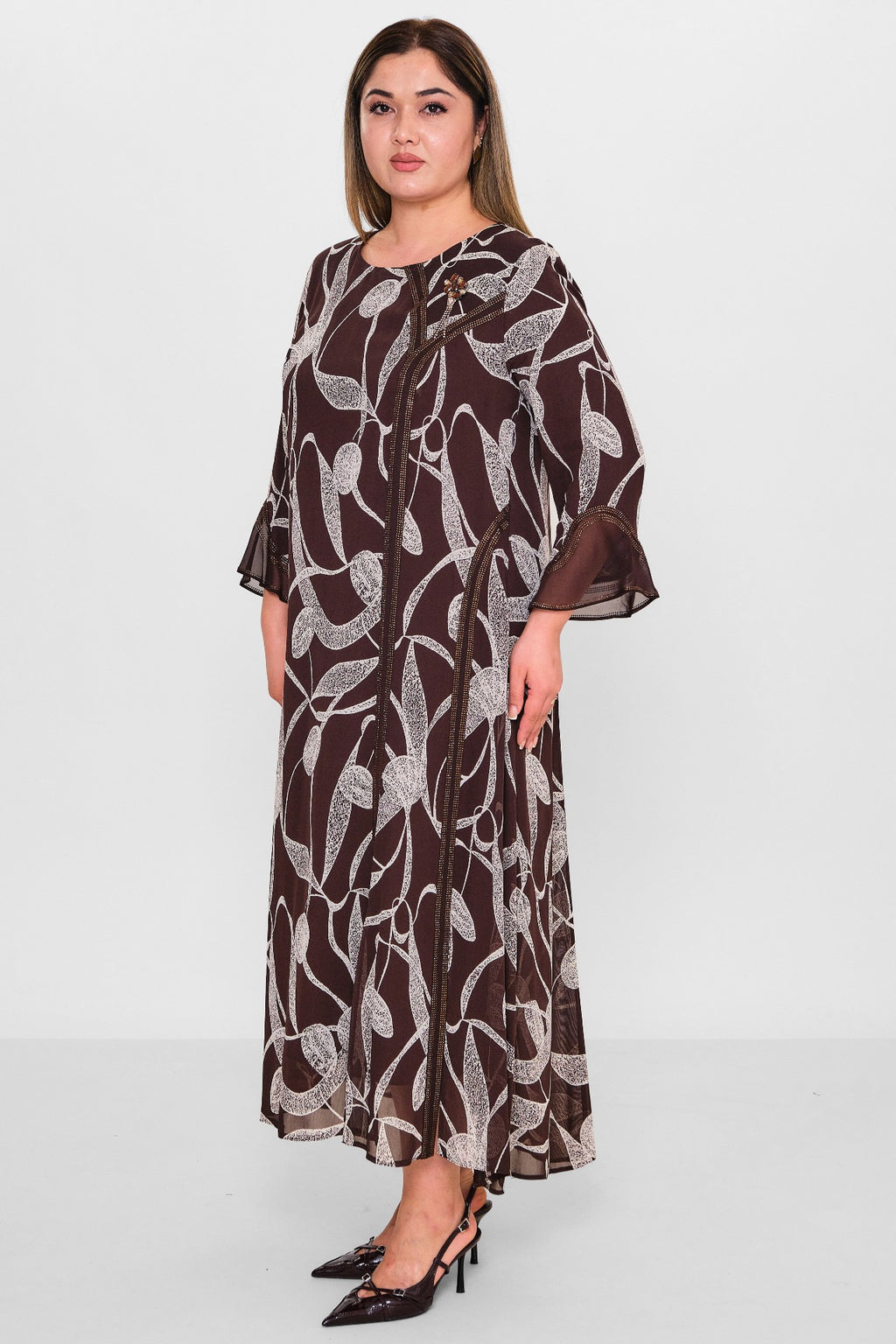 Gumanize - Plus Size Dress (GMZ2025-1045-7545) - 8690200081286
