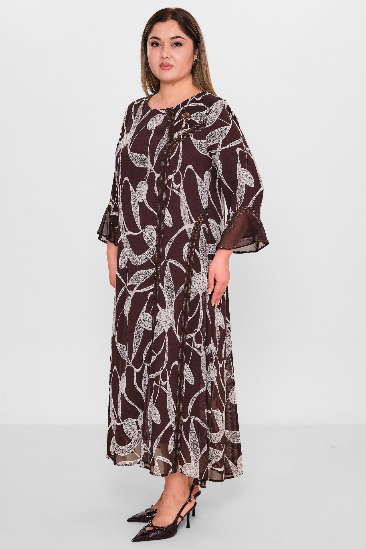 Gumanize - Plus Size Dress (GMZ2025-1045-7545) - 8690200081286