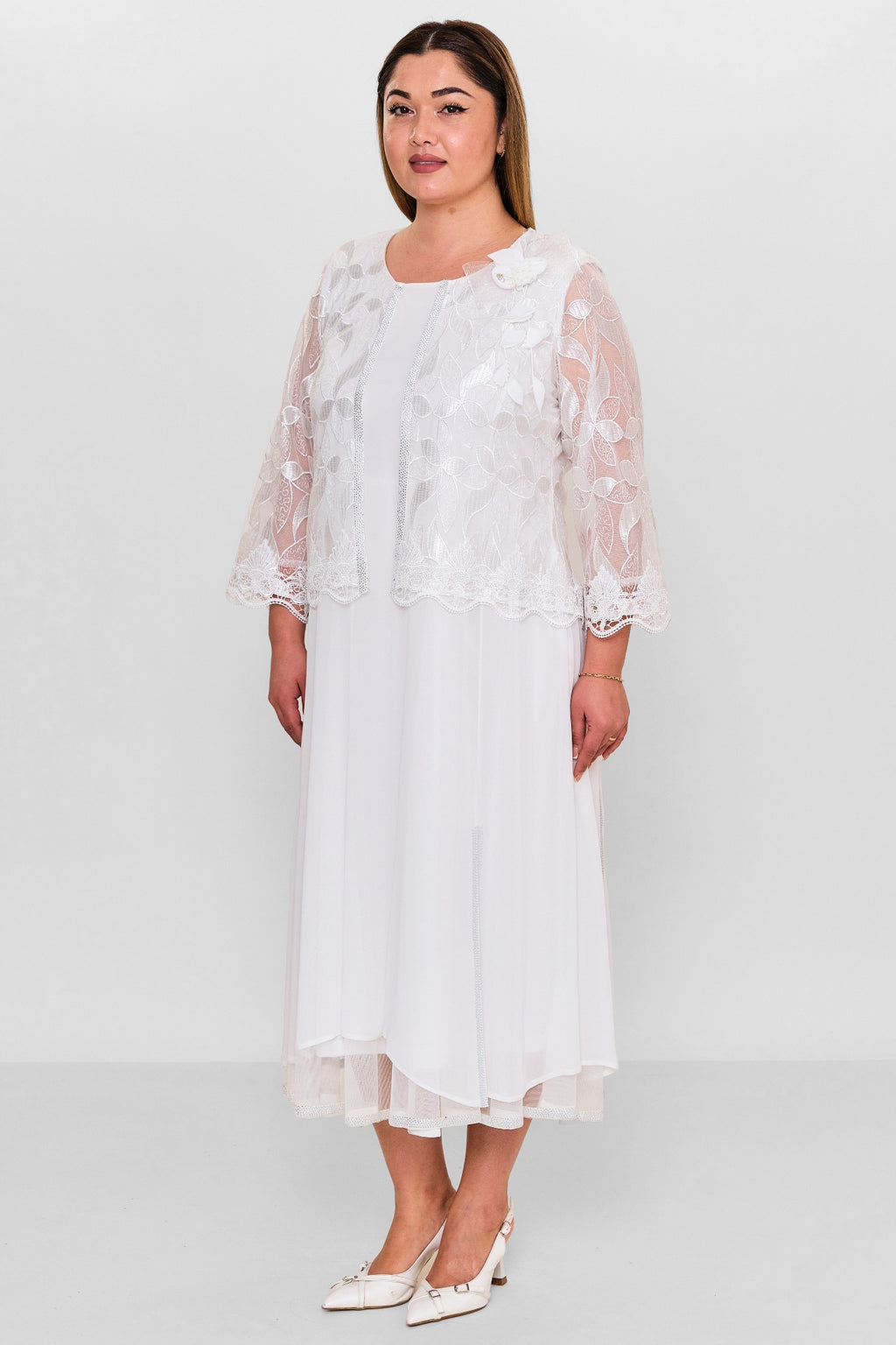 Gumanize - Plus Size Dress (GMZ2025-616-6311) - 8690200081323