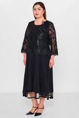 Gumanize - Extended Plus Size Dress (GMZ2025-617-6311) - 8690200081330