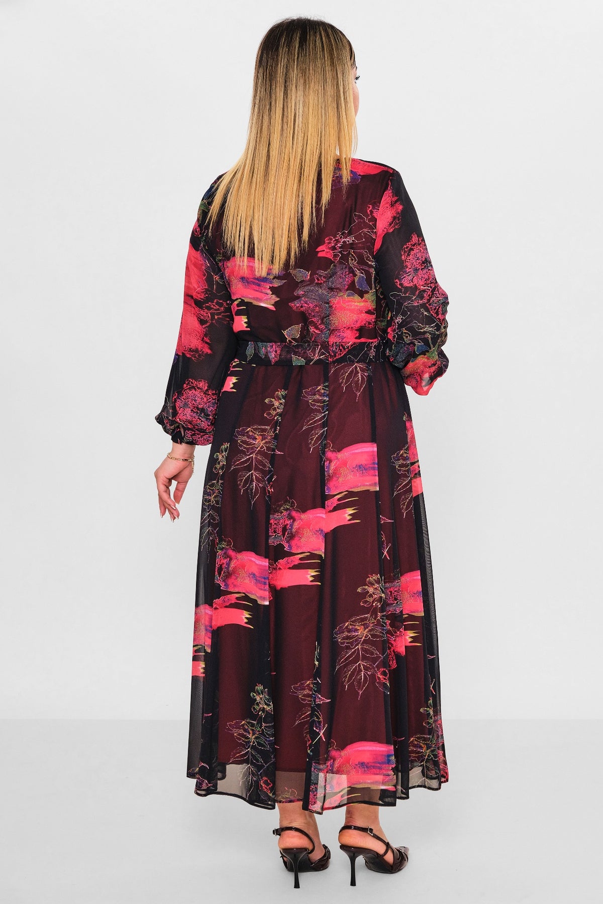 Gumanize - Plus Size Dress (GMZ2026-130-7939) - 8690200081354