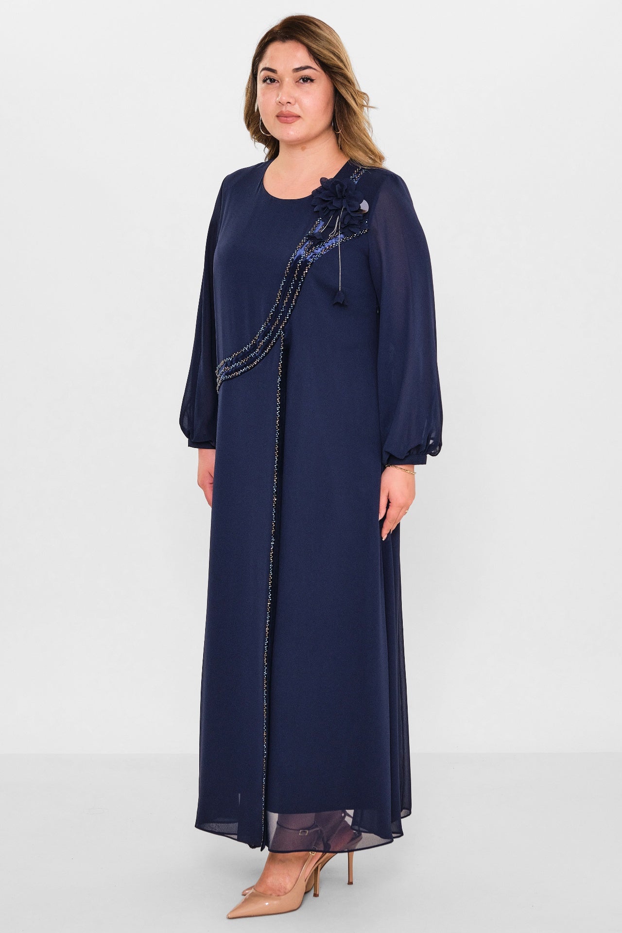 Gumanize - Plus Size Dress (GMZ2026-137-172) - 8690200081361