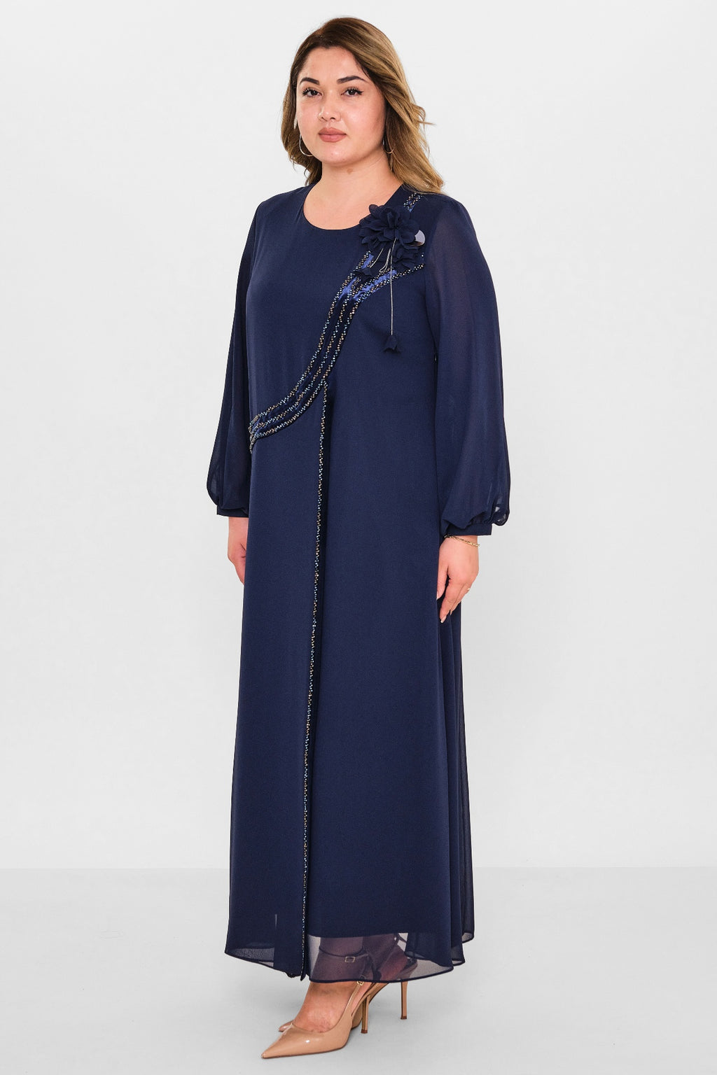 Gumanize - Plus Size Dress (GMZ2026-137-172) - 8690200081361