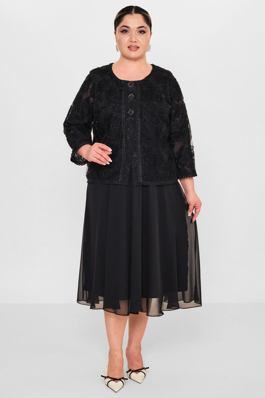 Gumanize - Plus Size Dress (GMZ2026-142-7941) - 8690200081385