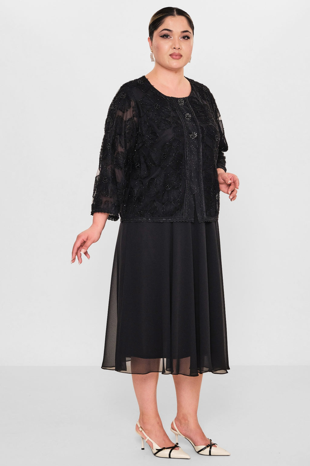 Gumanize - Plus Size Dress (GMZ2026-142-7941) - 8690200081385