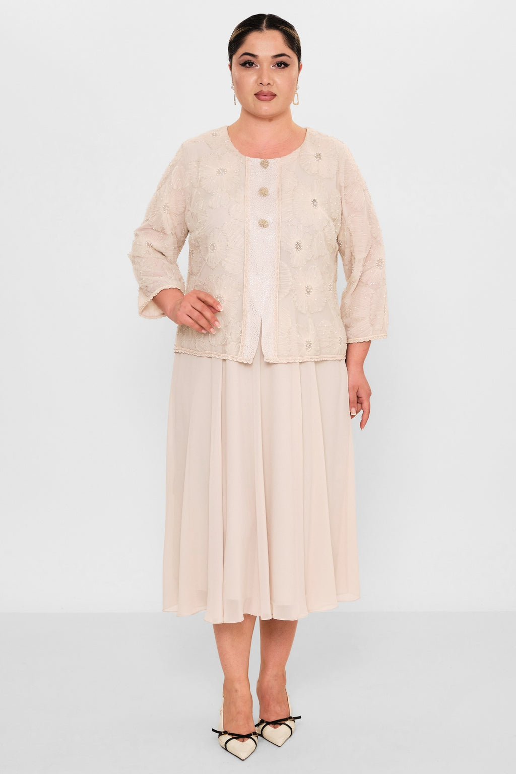 Gumanize - Plus Size Dress (GMZ2026-142-7941) - 8690200081392