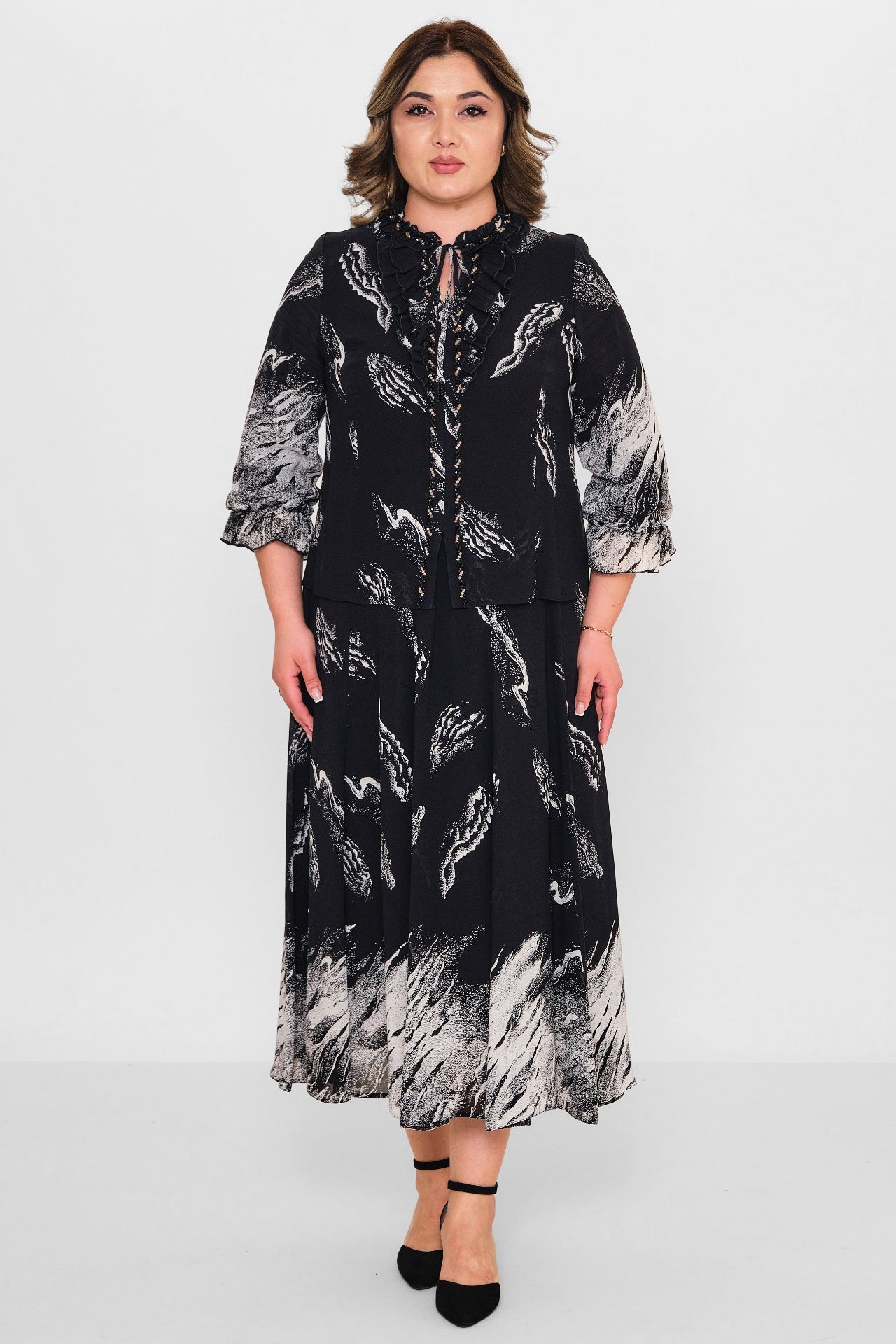 Gumanize - Plus Size Dress (GMZ2026-18-7501) - 8690200081439