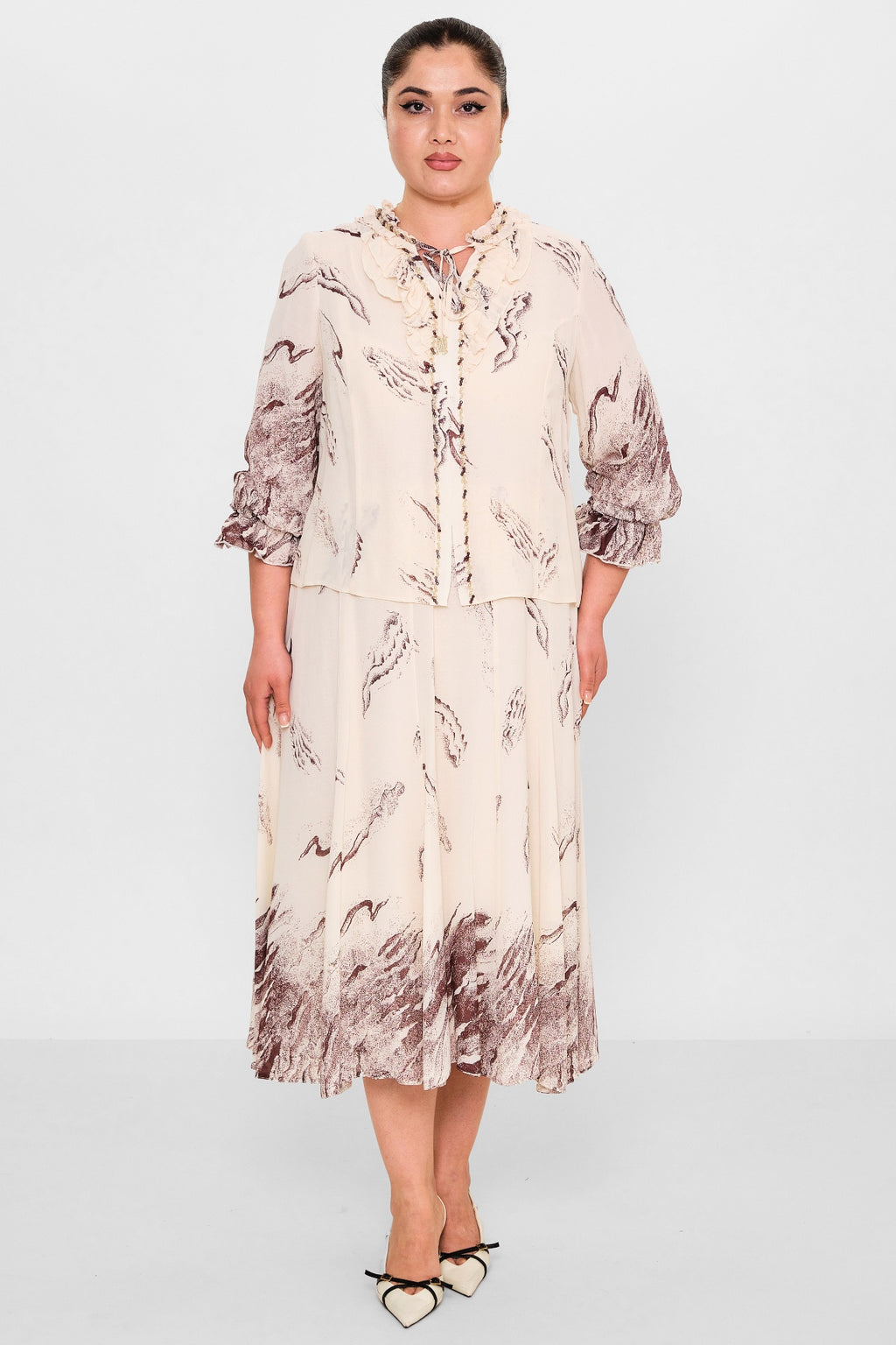 Gumanize - Plus Size Dress (GMZ2026-18-7501) - 8690200081446