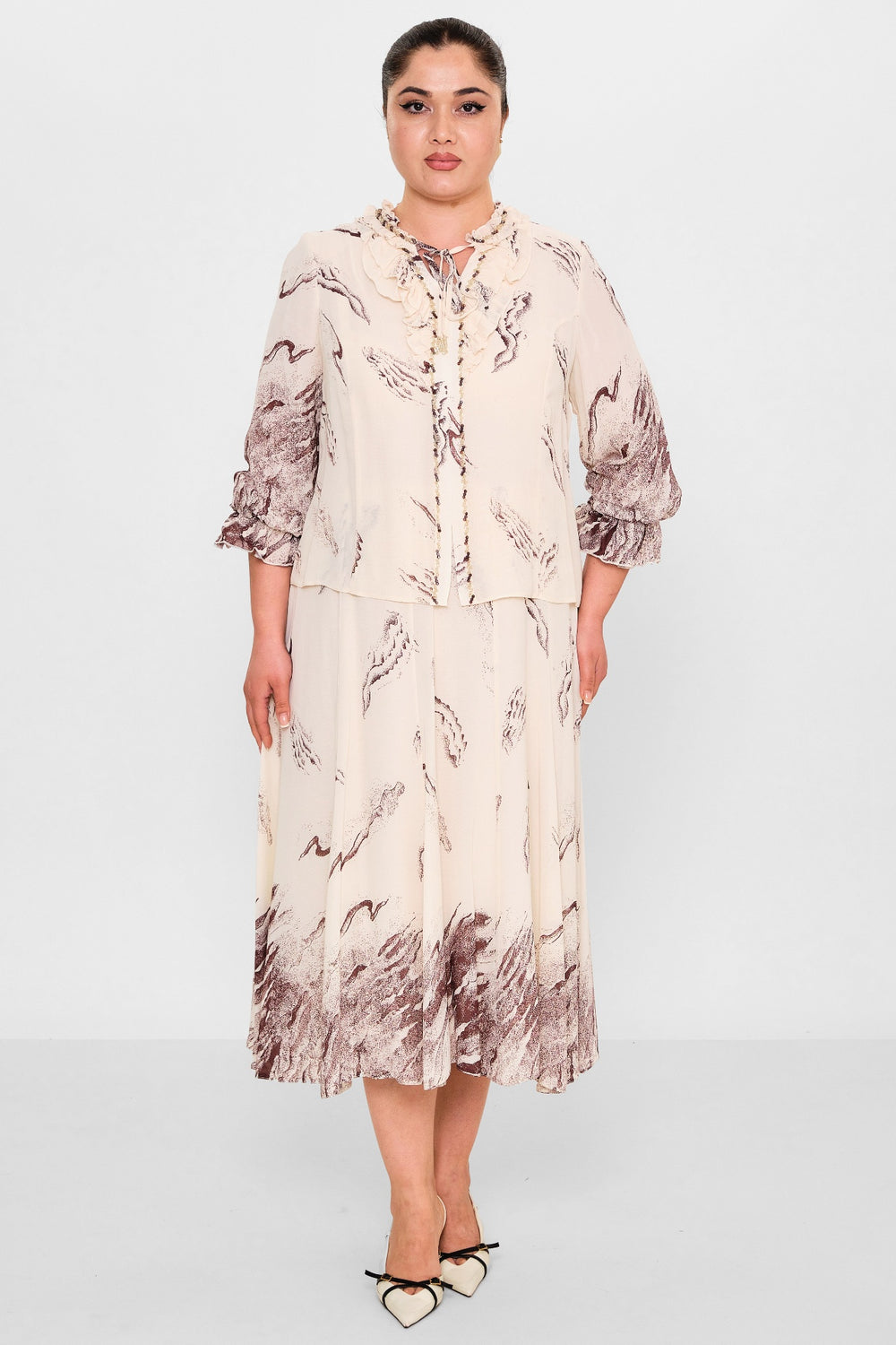 Gumanize - Plus Size Dress (GMZ2026-18-7501) - 8690200081446