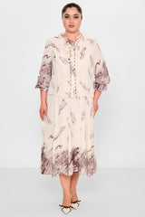 Gumanize - Plus Size Dress (GMZ2026-18-7501) - 8690200081446