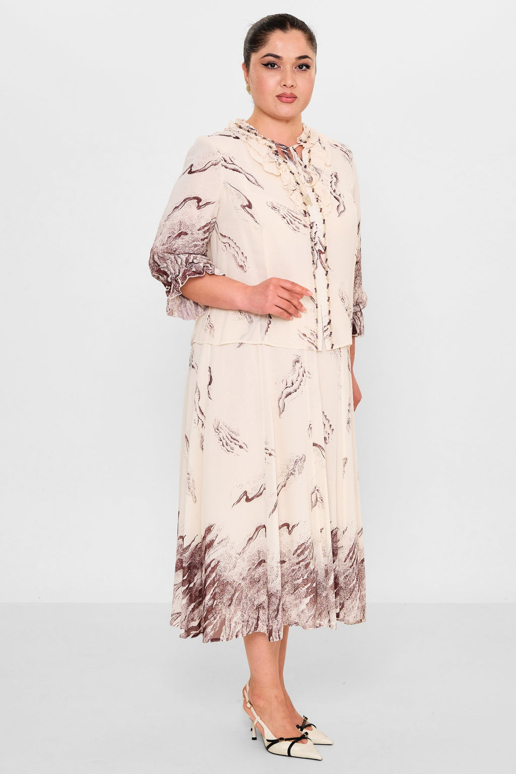 Gumanize - Plus Size Dress (GMZ2026-18-7501) - 8690200081446