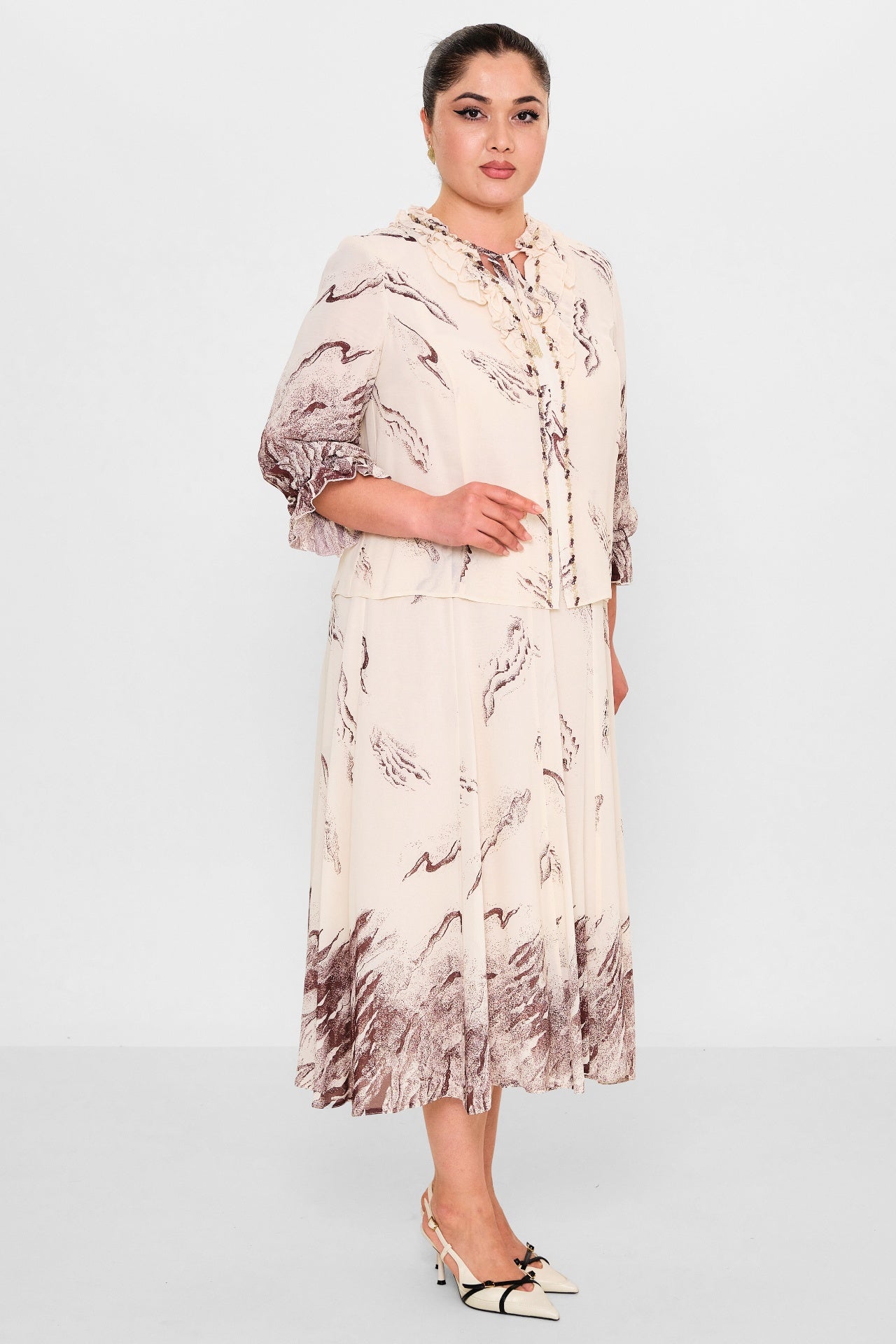 Gumanize - Plus Size Dress (GMZ2026-18-7501) - 8690200081446