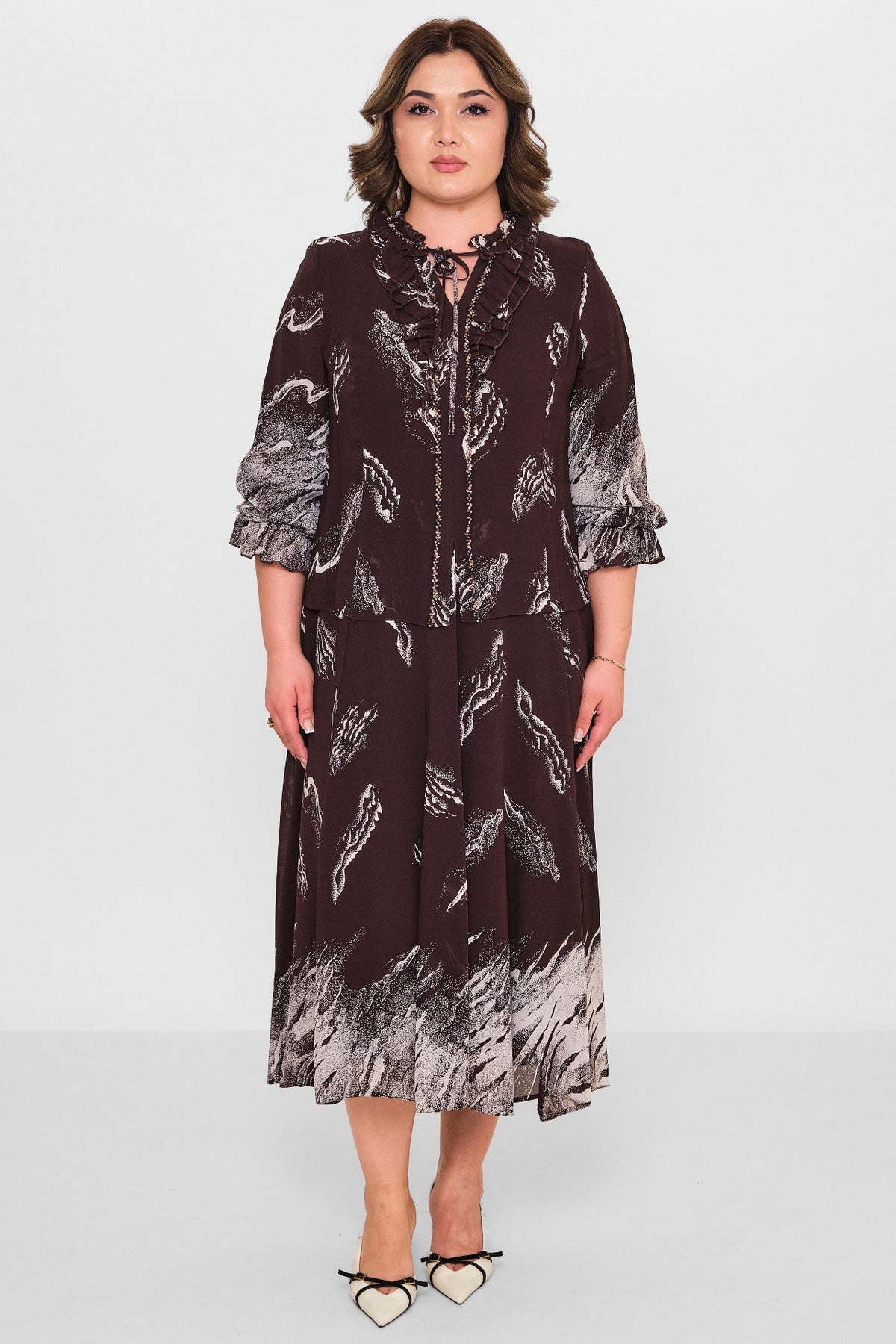 Gumanize - Plus Size Dress (GMZ2026-18-7501) - 8690200081453