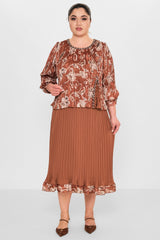 Gumanize - Plus Size Dress (GMZ2026-208-7224) - 8690200081514