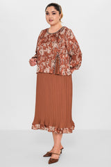 Gumanize - Plus Size Dress (GMZ2026-208-7224) - 8690200081514