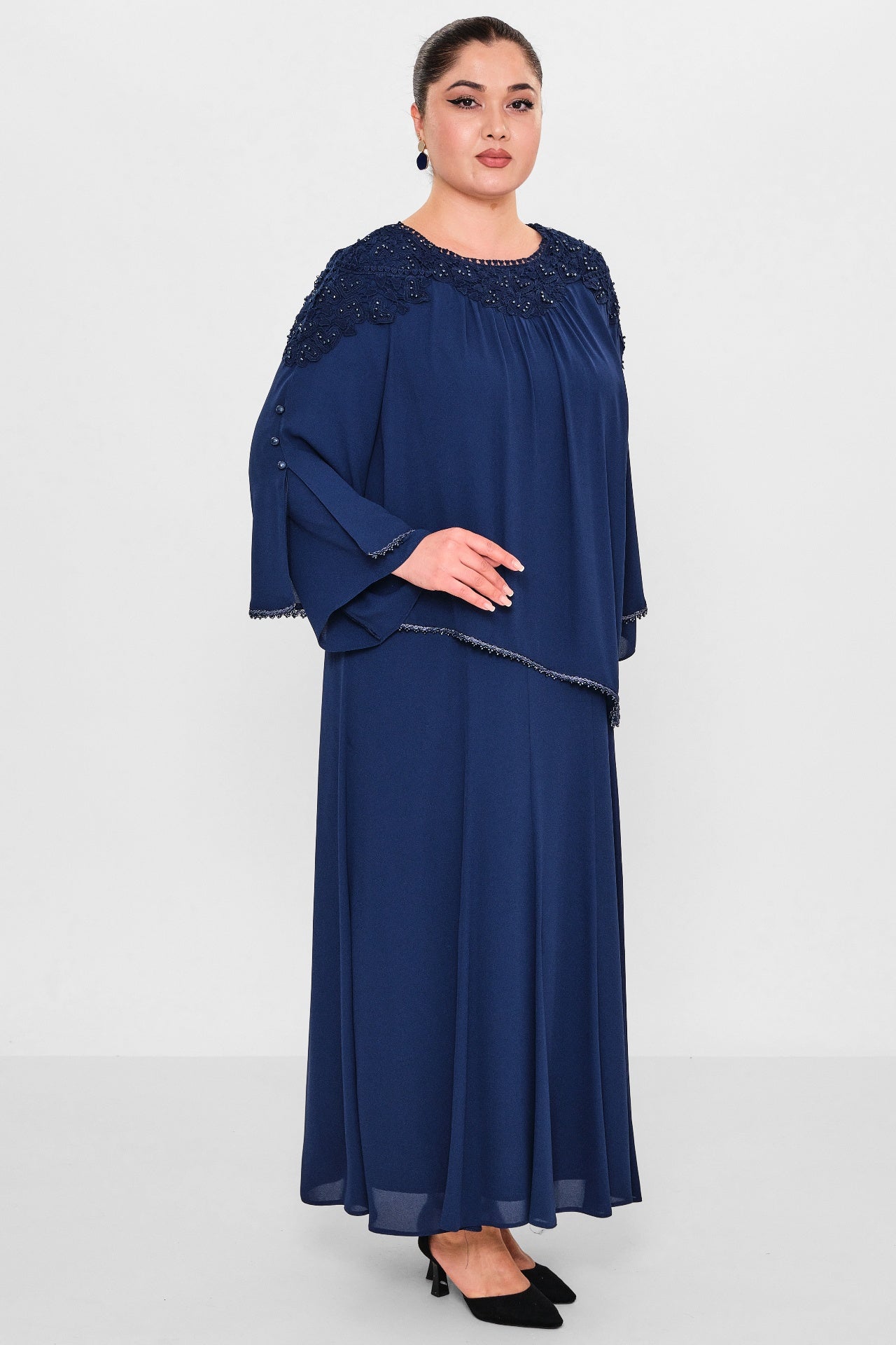 Gumanize - Plus Size Dress (GMZ2026-211-6842) - 8690200081521