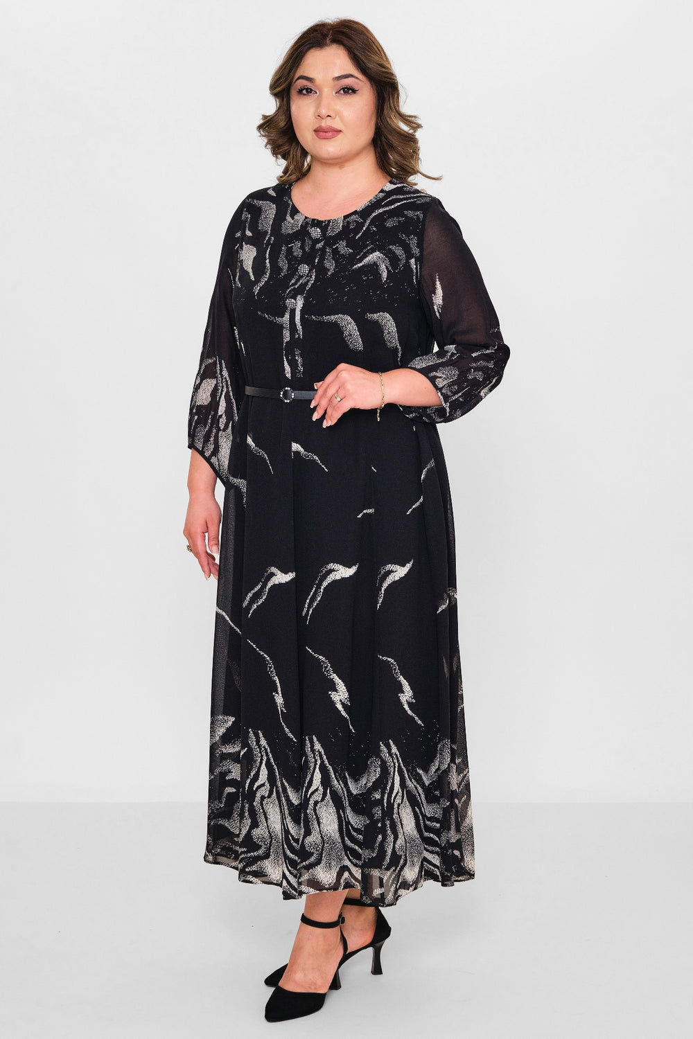 Gumanize - Plus Size Dress (GMZ2026-253-7918) - 8690200081552