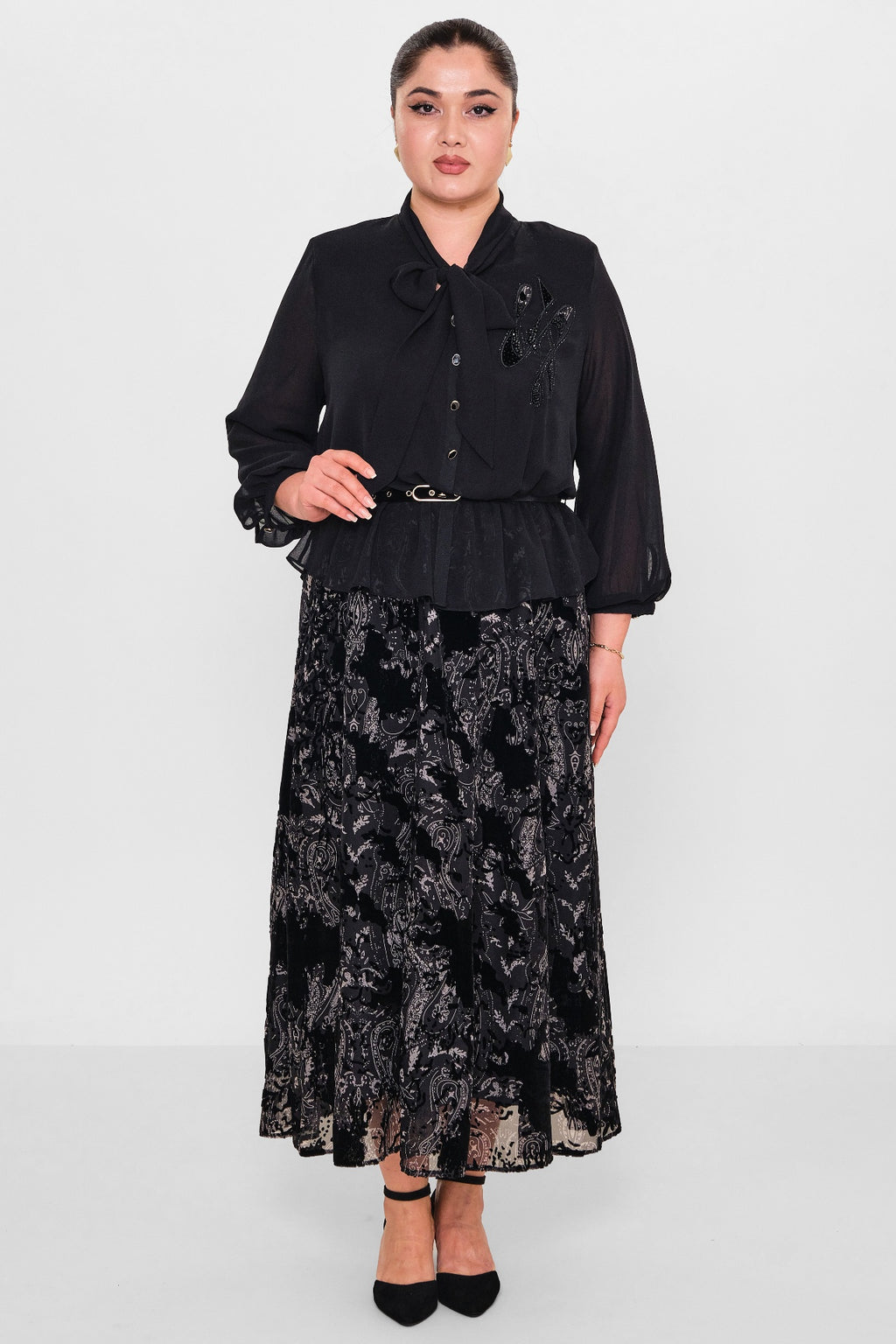 Gumanize - Plus Size Dress (GMZ2026-263-8012) - 8690200081606