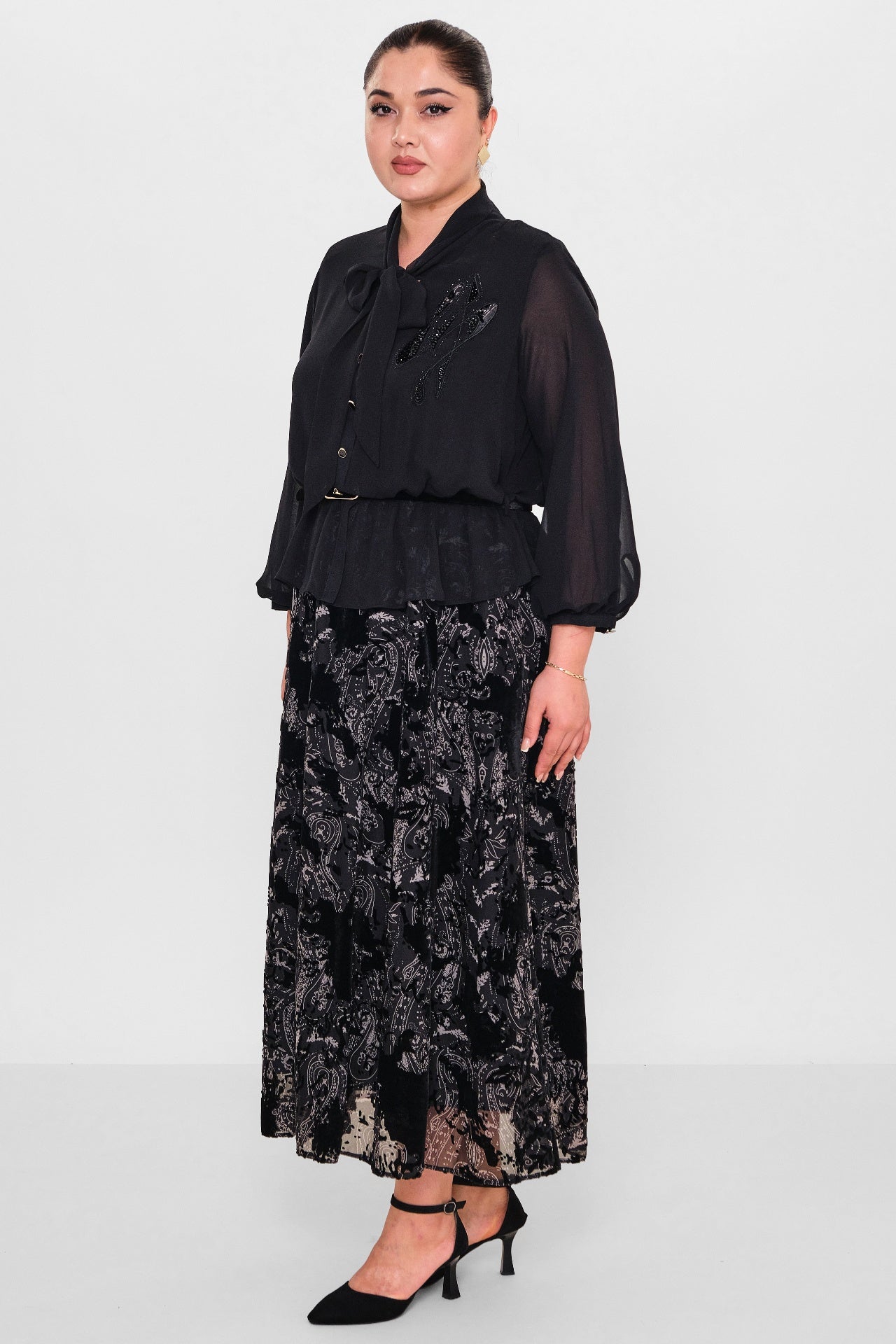 Gumanize - Plus Size Dress (GMZ2026-263-8012) - 8690200081606