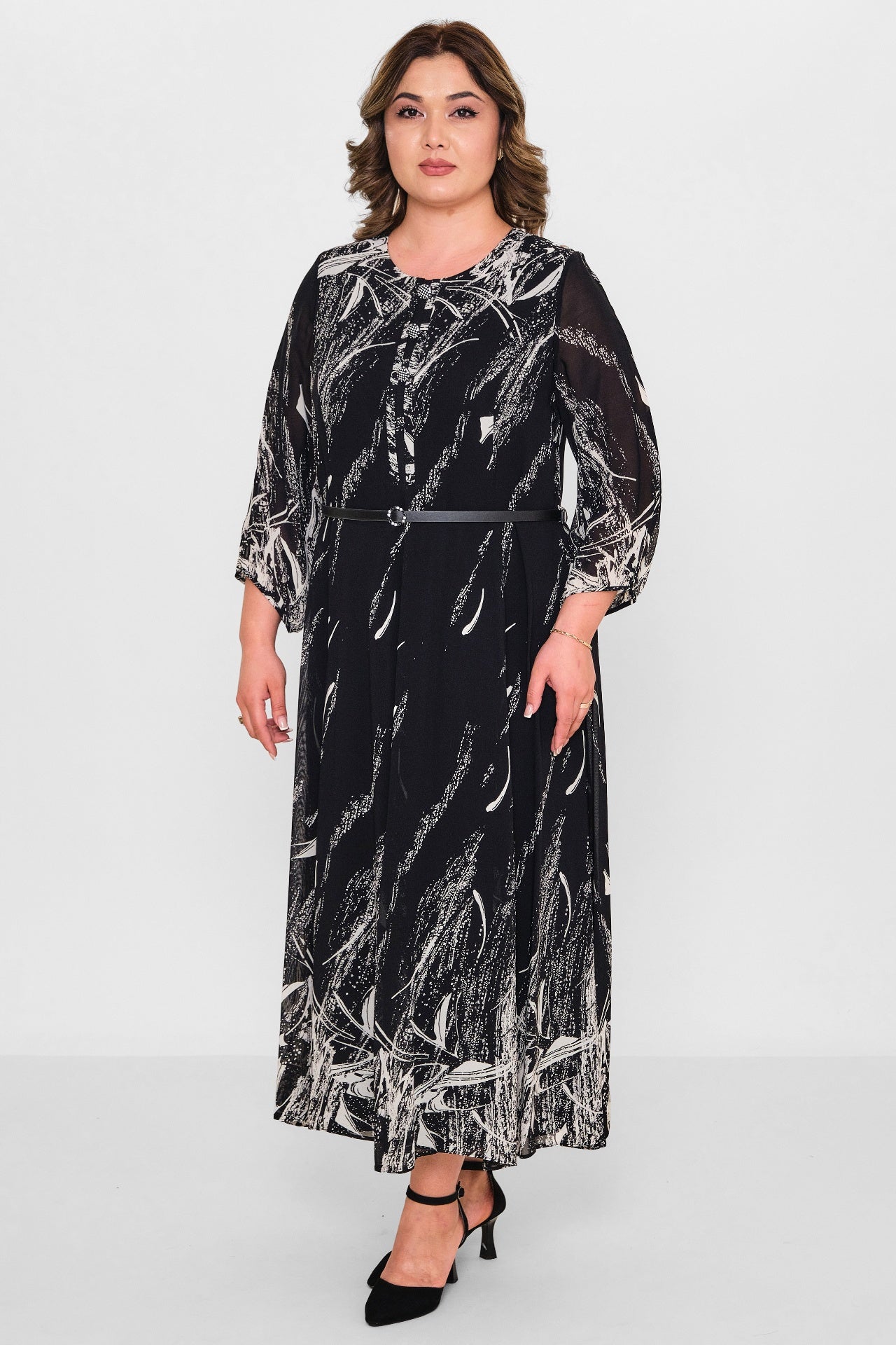 Gumanize - Plus Size Dress (GMZ2026-306-7921) - 8690200081668