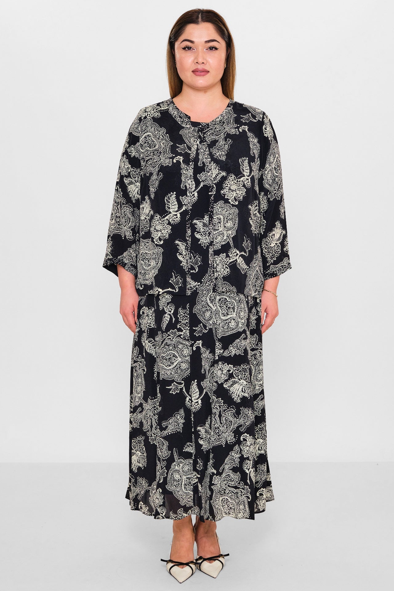 Gumanize - Plus Size Dress (GMZ2026-340-7875) - 8690200081705