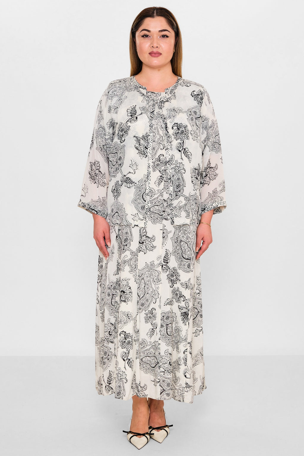 Gumanize - Plus Size Dress (GMZ2026-340-7875) - 8690200081712