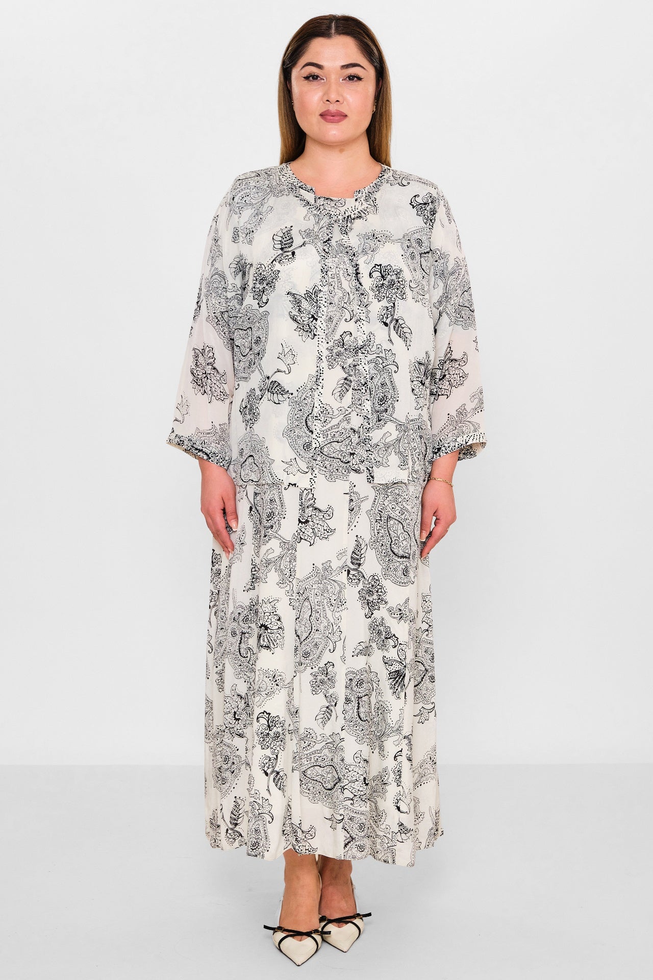 Gumanize - Plus Size Dress (GMZ2026-340-7875) - 8690200081712