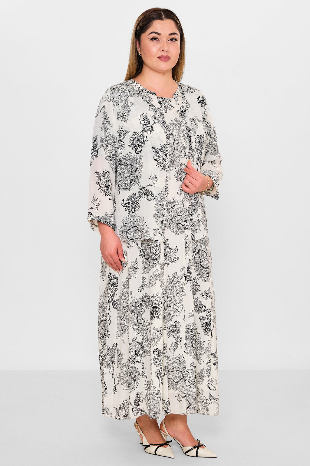 Gumanize - Plus Size Dress (GMZ2026-340-7875) - 8690200081712