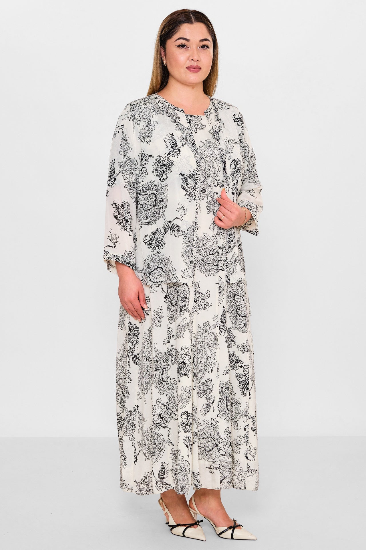Gumanize - Plus Size Dress (GMZ2026-340-7875) - 8690200081712