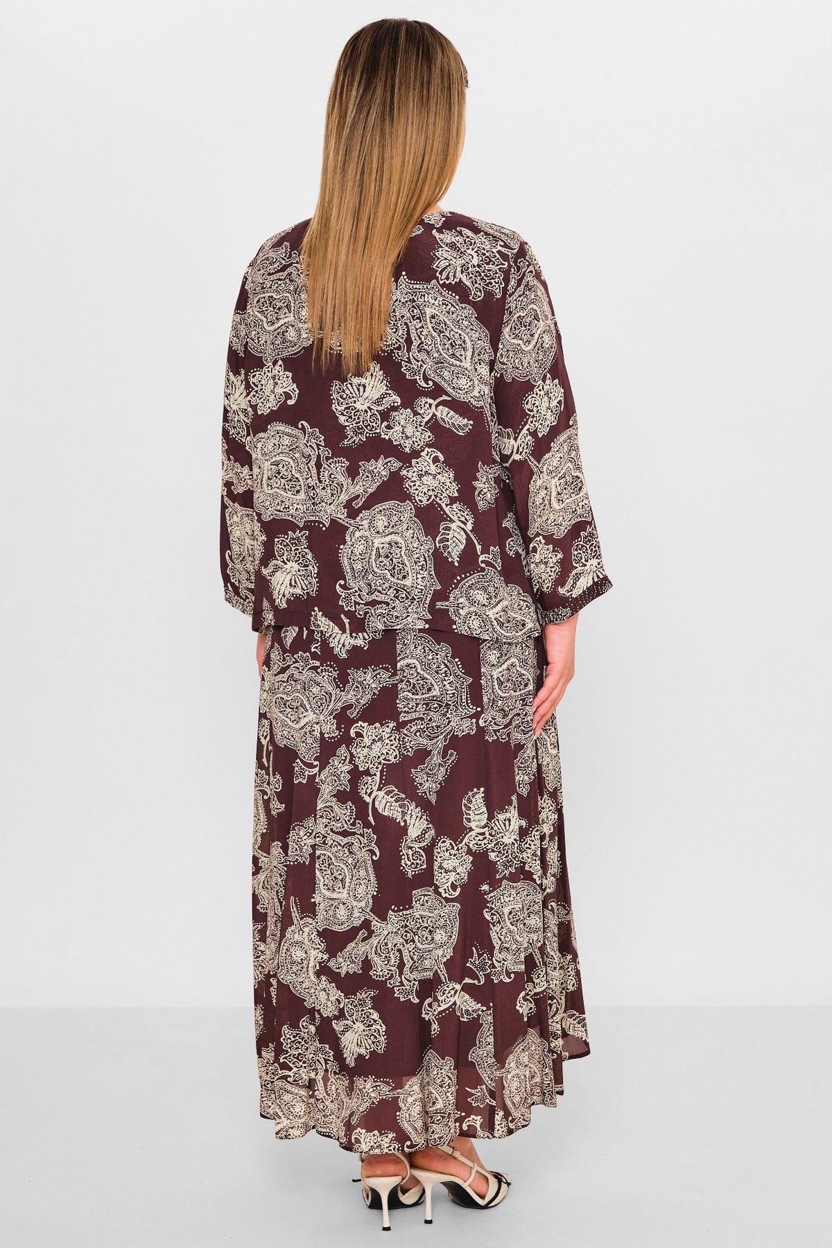Gumanize - Plus Size Dress (GMZ2026-340-7875) - 8690200081729