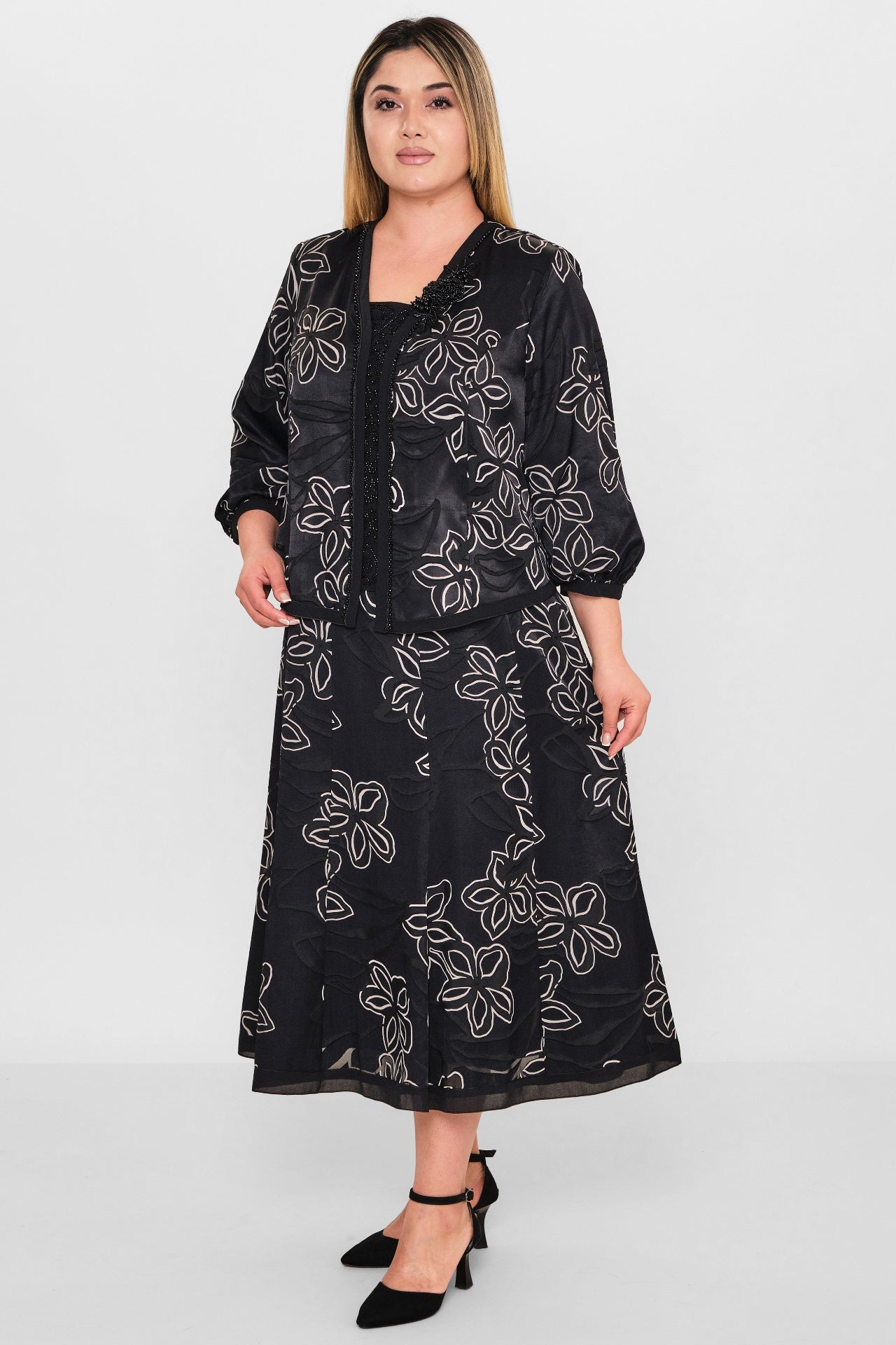 Gumanize - Plus Size Dress (GMZ2026-394-7965) - 8690200081743