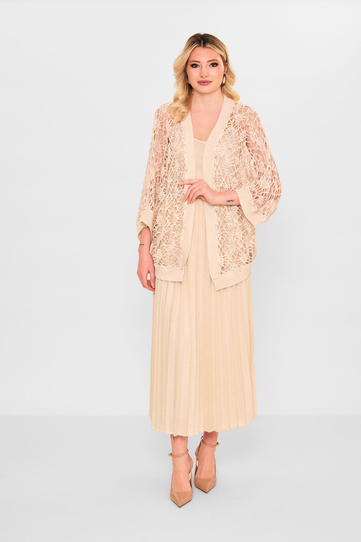 Myraang - Plus Size Suit (MRG26Y05-3072) - 8690200081897