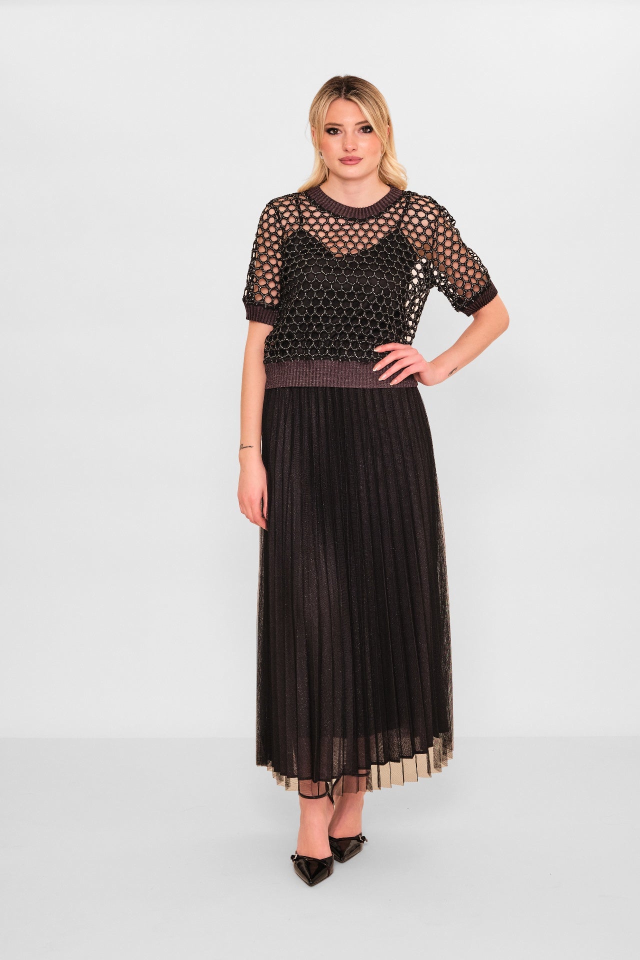 Myraang - Plus Size Suit (MRG26Y05-3082) - 8690200082016