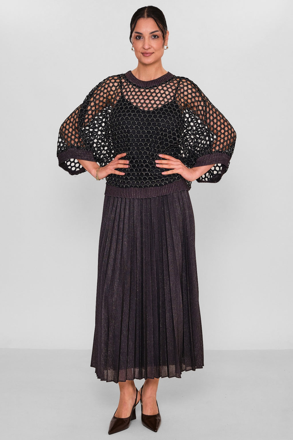 Myraang - Plus Size Suit (MRG26Y05-3085) - 8690200082030