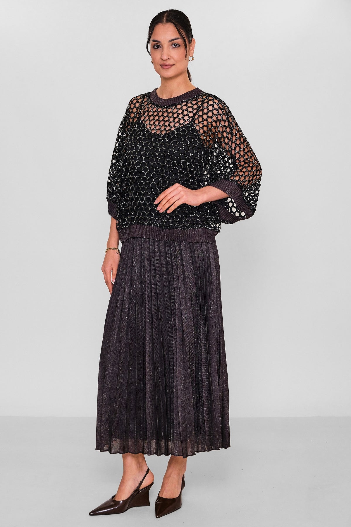 Myraang - Plus Size Suit (MRG26Y05-3085) - 8690200082030