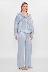 Laluce - Plus Size Blouse (L2.Y26.BLZ.2B198) - 8690200082177