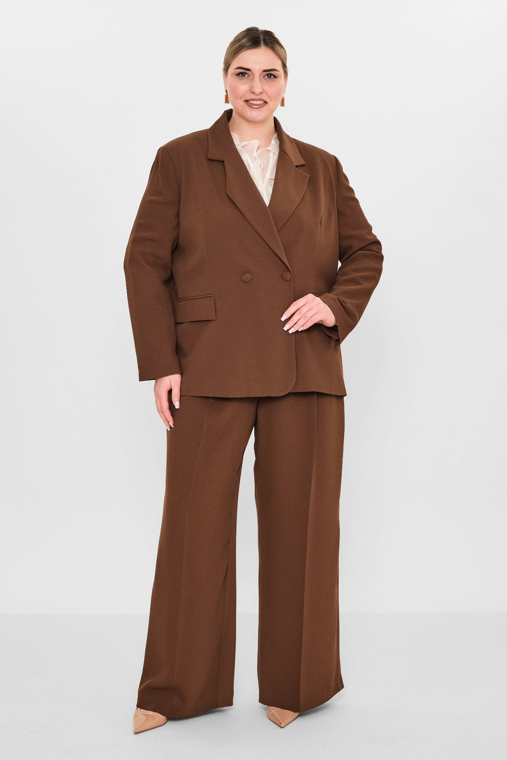 Laluce - Plus Size Jacket (L2.Y26.CK.2C139) - 8690200082269