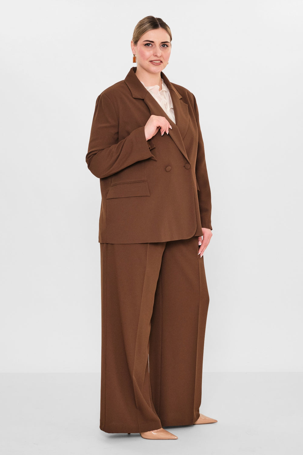 Laluce - Plus Size Jacket (L2.Y26.CK.2C139) - 8690200082269