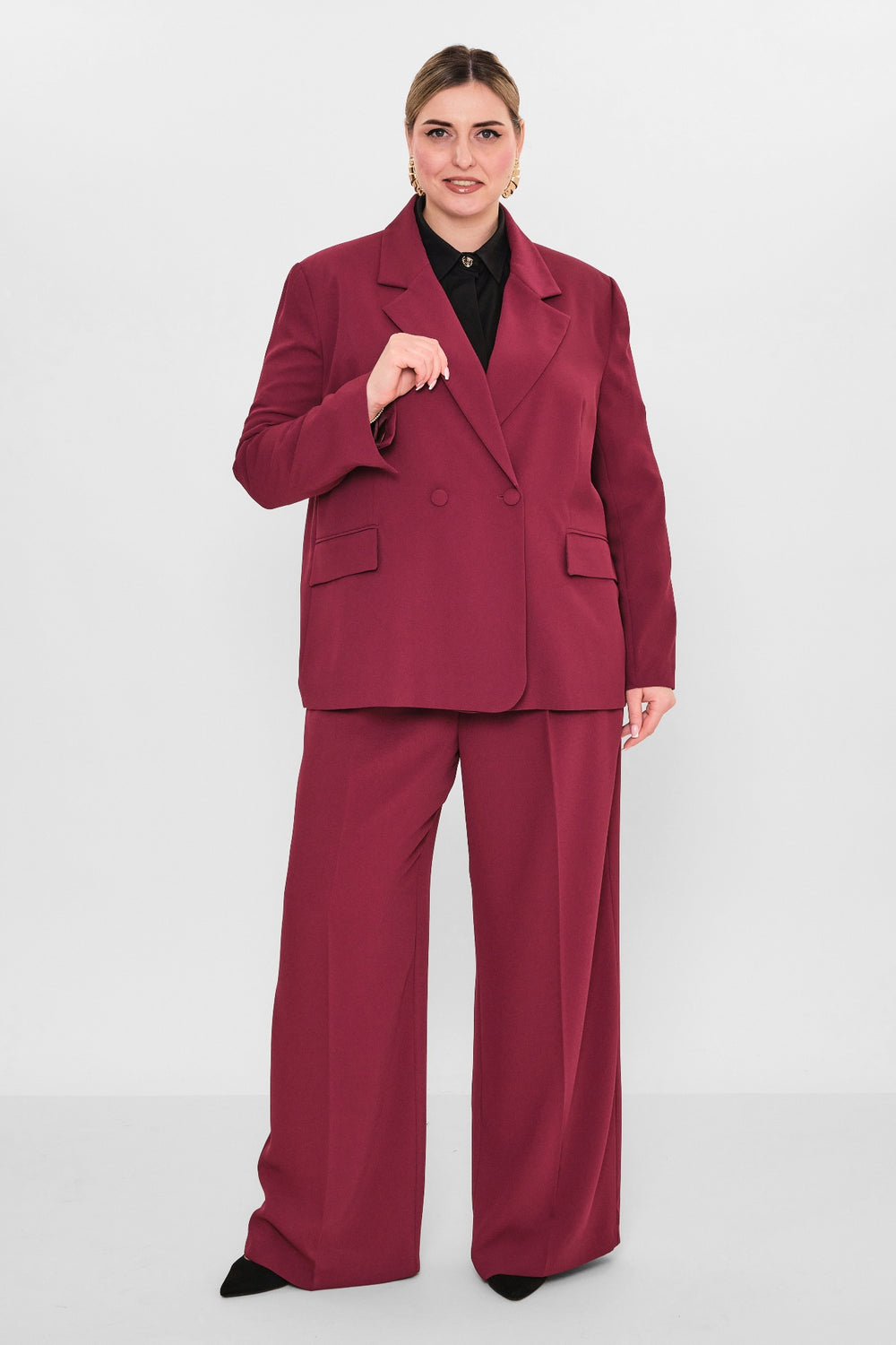 Laluce - Plus Size Jacket (L2.Y26.CK.2C139) - 8690200082276