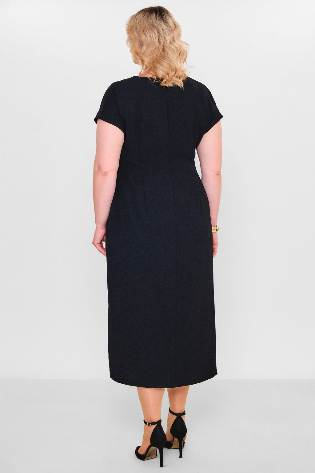Laluce - Plus Size Dress (L2.Y26.ELB.2E652) - 8690200082337