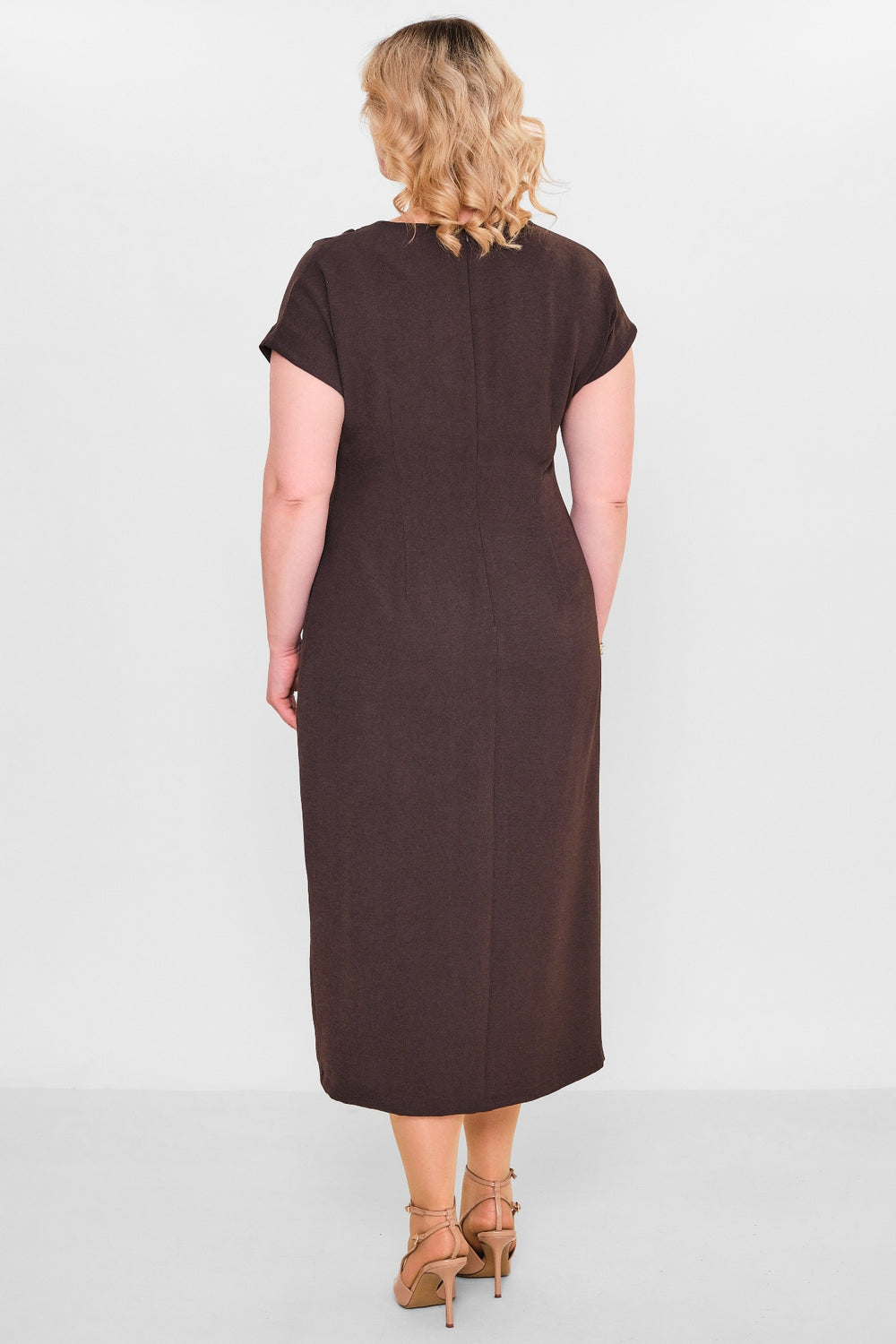 Laluce - Plus Size Dress (L2.Y26.ELB.2E652) - 8690200082368