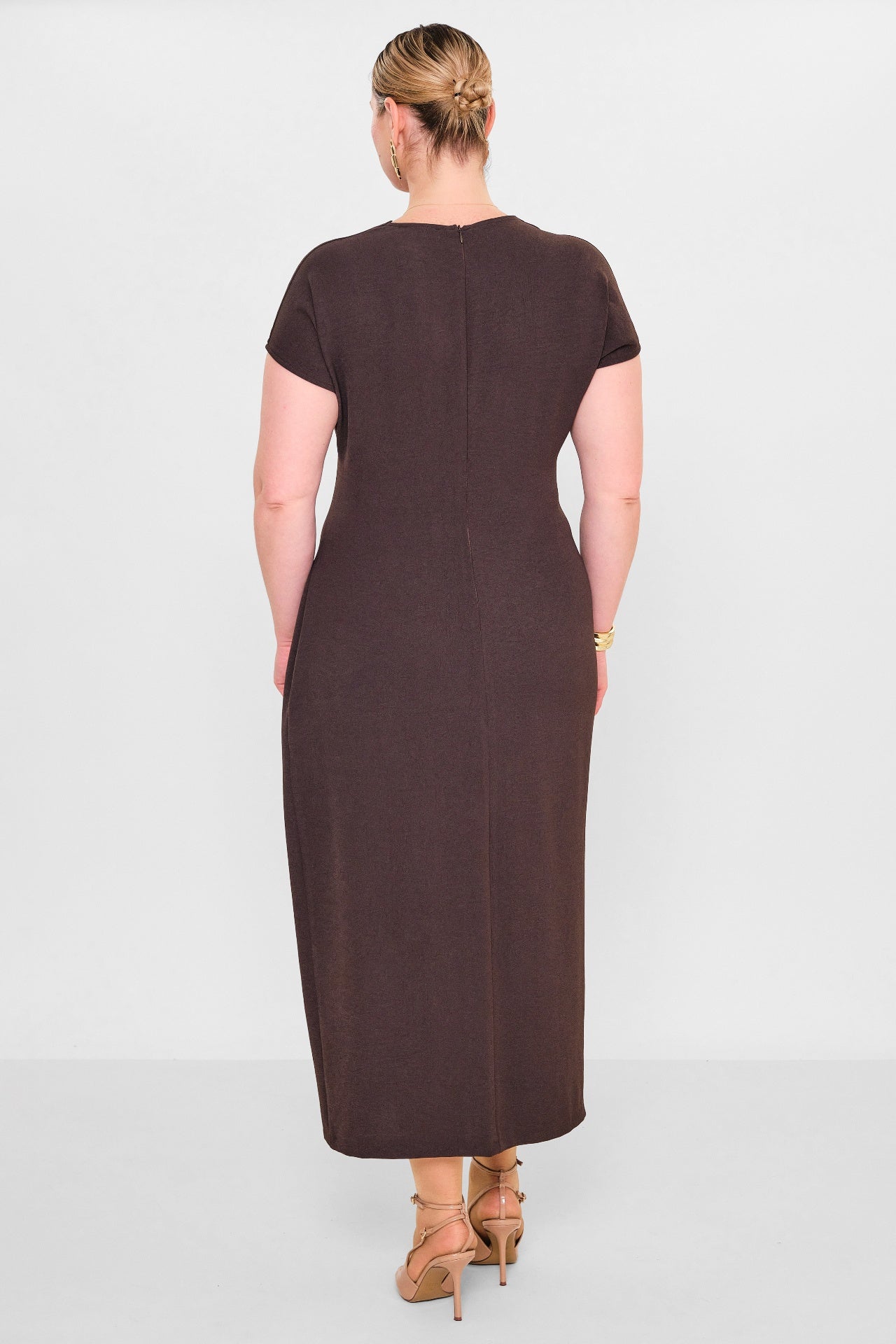 Laluce - Plus Size Dress (L2.Y26.ELB.2E653) - 8690200082399