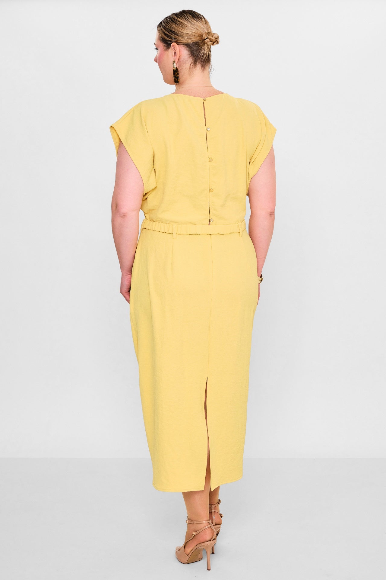 Laluce - Plus Size Dress (L2.Y26.ELB.2E655) - 8690200082412