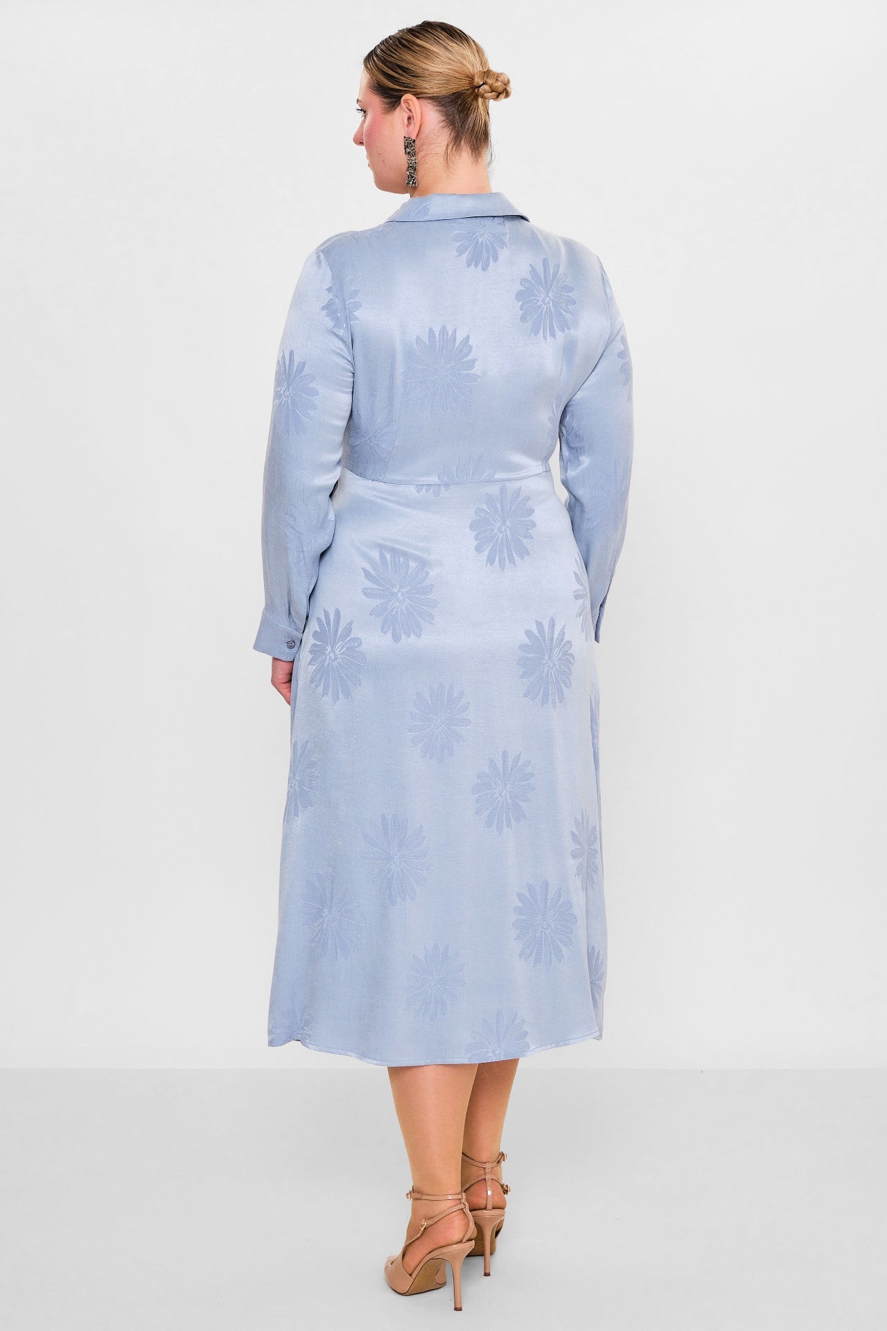 Laluce - Plus Size Dress (L2.Y26.ELB.2E660) - 8690200082450