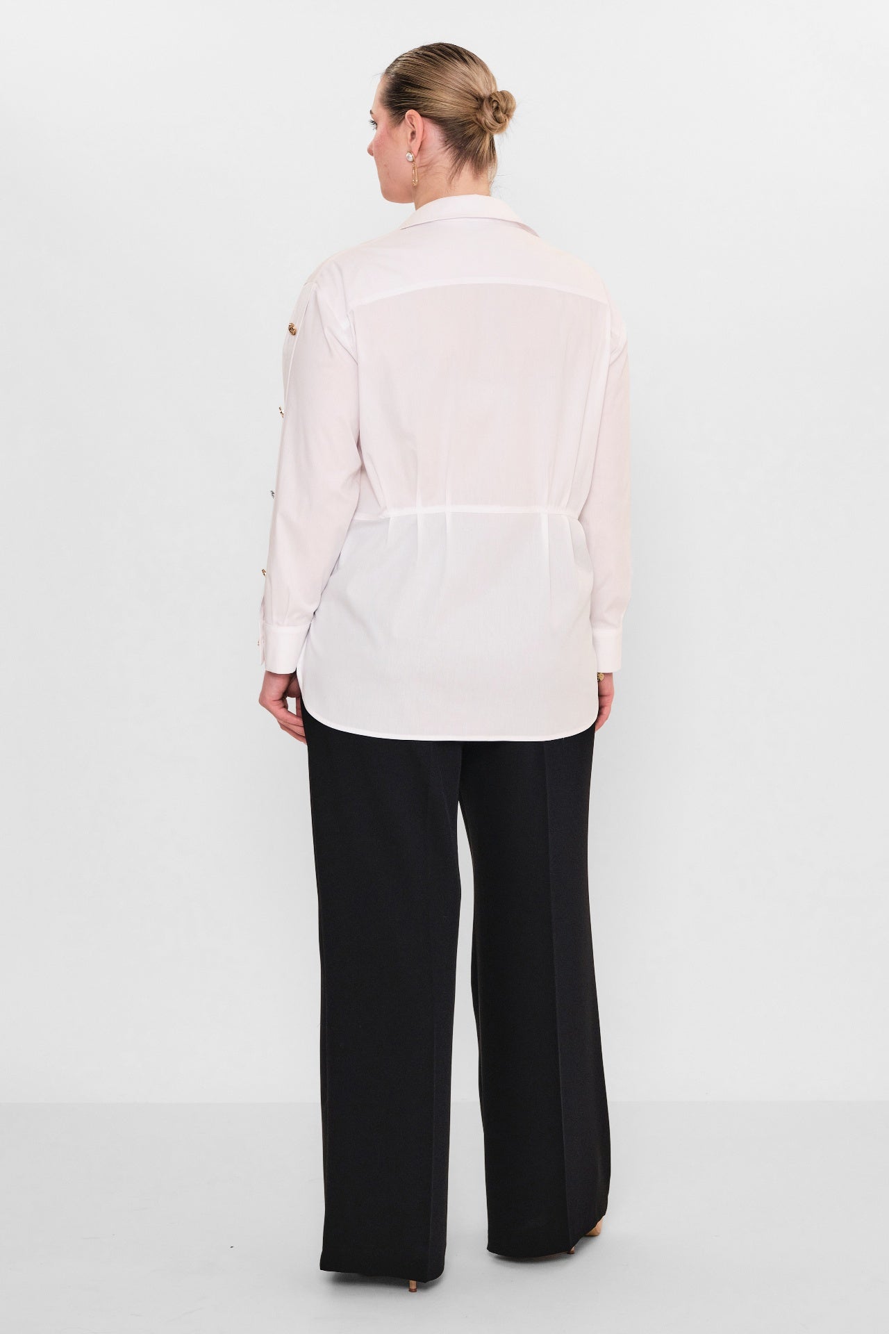 Laluce - Plus Size Shirt (L2.Y26.GML.2G146) - 8690200082573