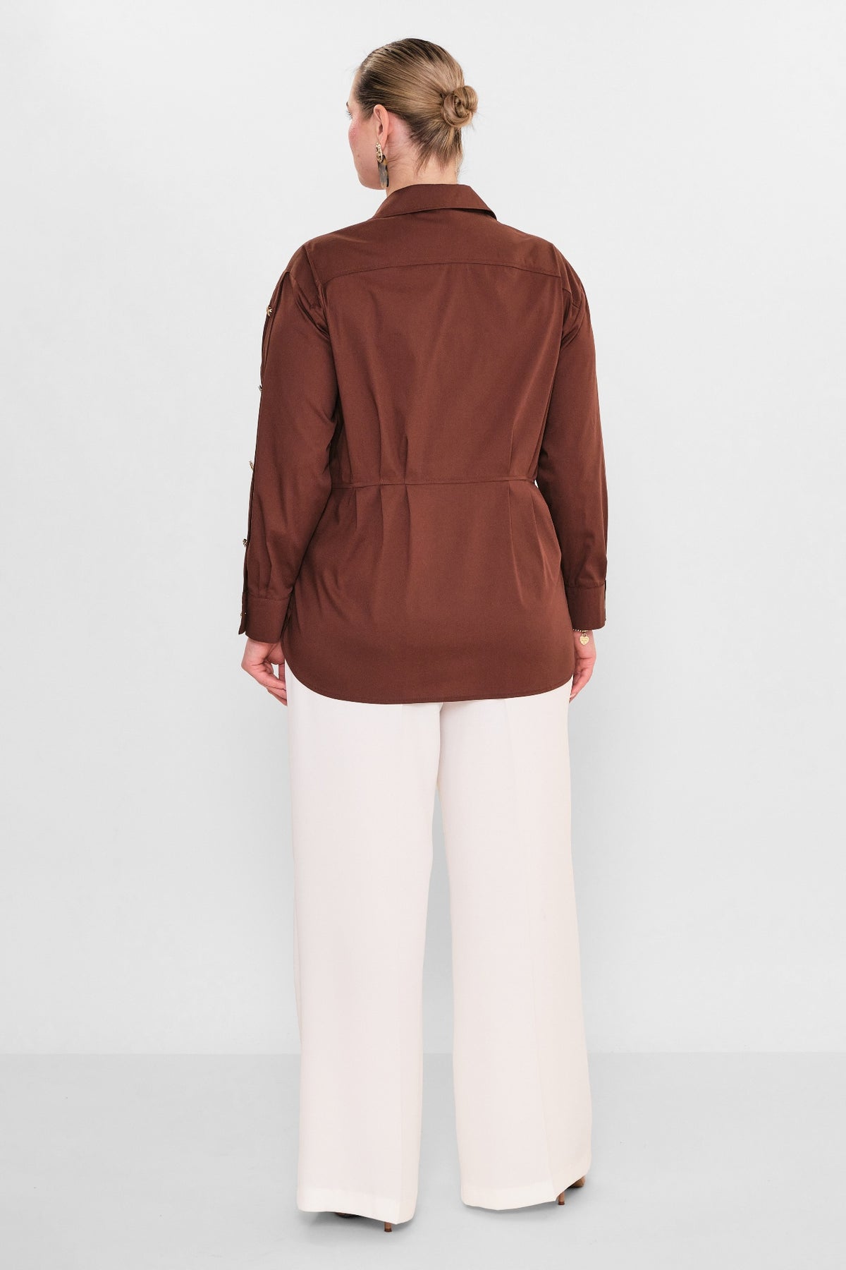 Laluce - Plus Size Shirt (L2.Y26.GML.2G146) - 8690200082580